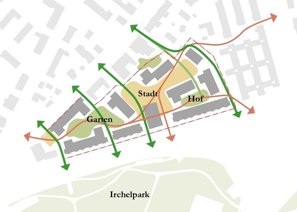 Erneuerung Siedlung Hirschwiese — Ansicht 3