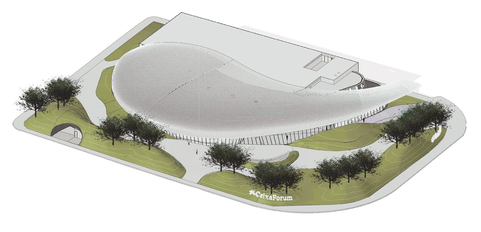 Caixaforum, Malaga — Ansicht 1