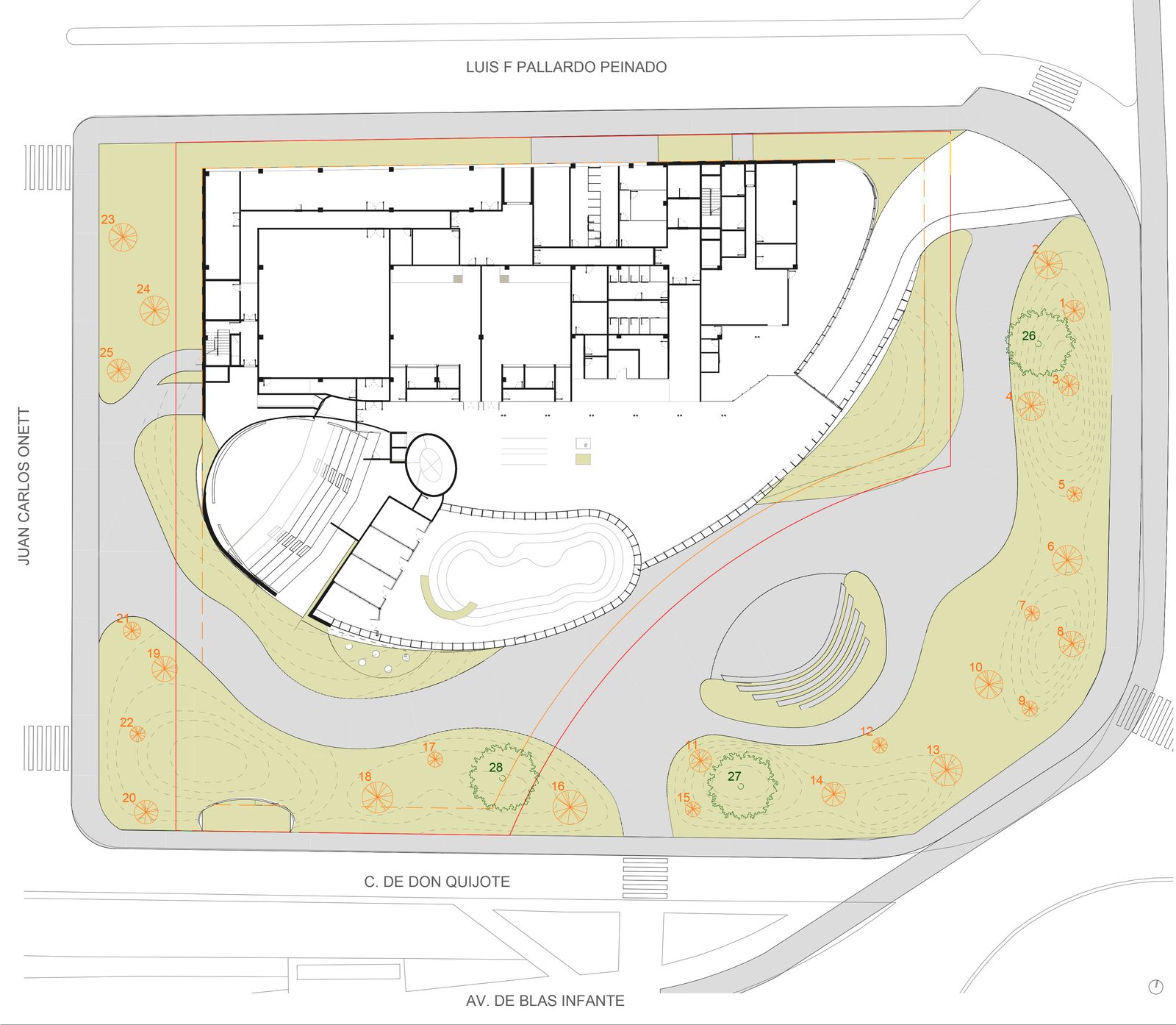 Caixaforum, Malaga — Ansicht 2