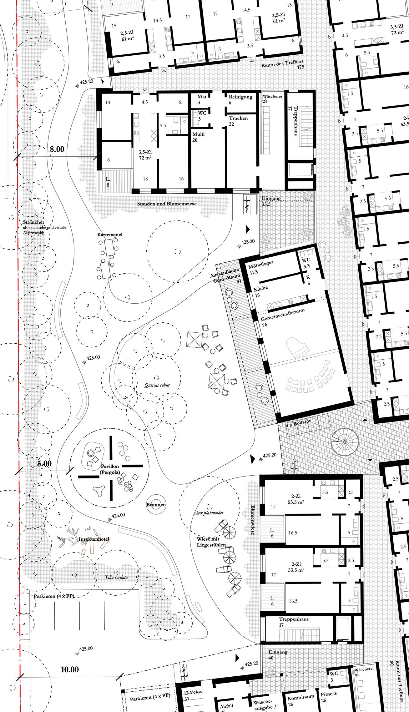 Neubau Wohnsiedlung Heidi Abel — Ansicht 6