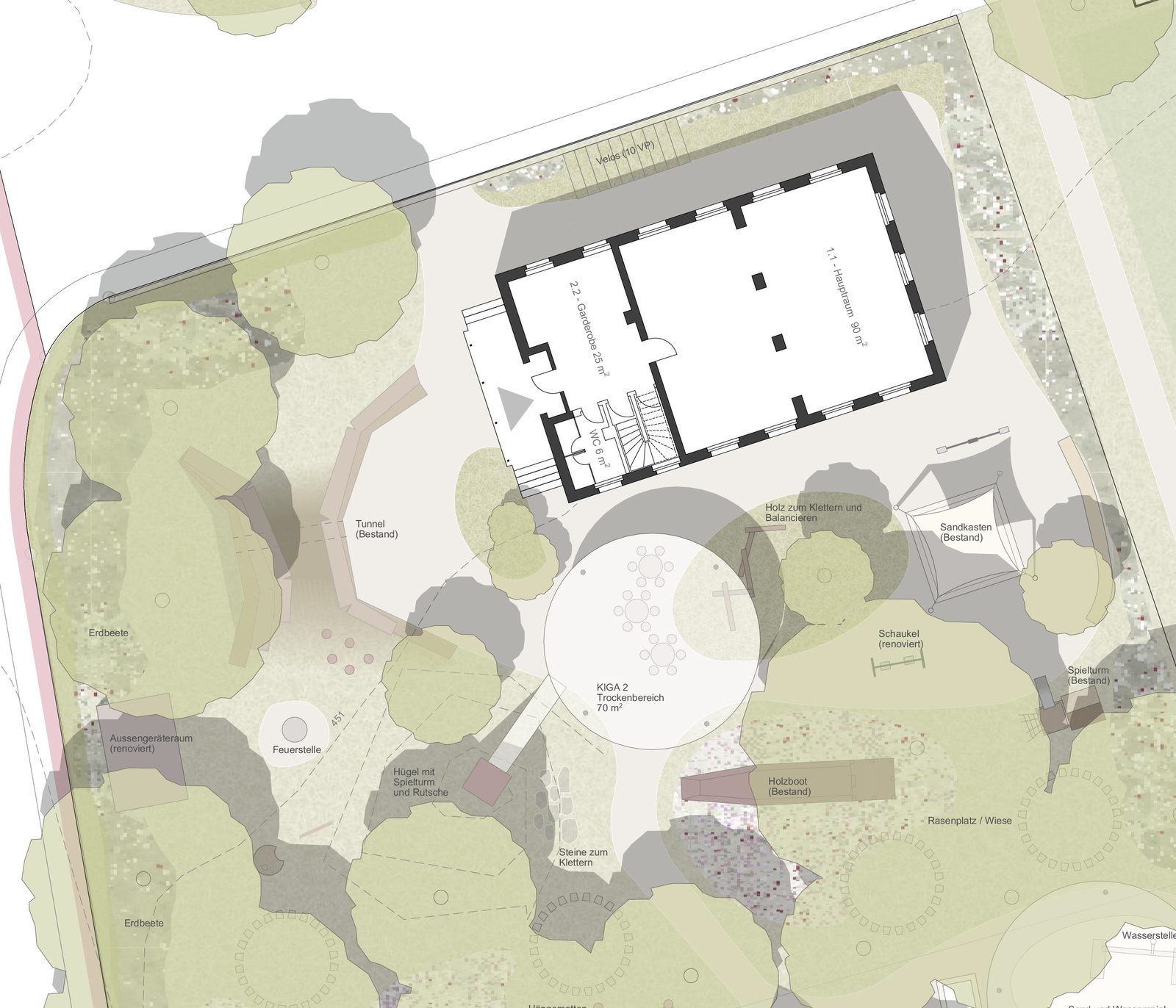 Neubau / Erweiterung Kinderzentrum Geissberg — Ansicht 5